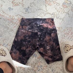 Lululemon Tie-Dye Shorts